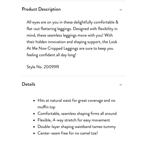 SPANX Look at Me Now Seamless Cropped Leggings - Picture 5 of 10